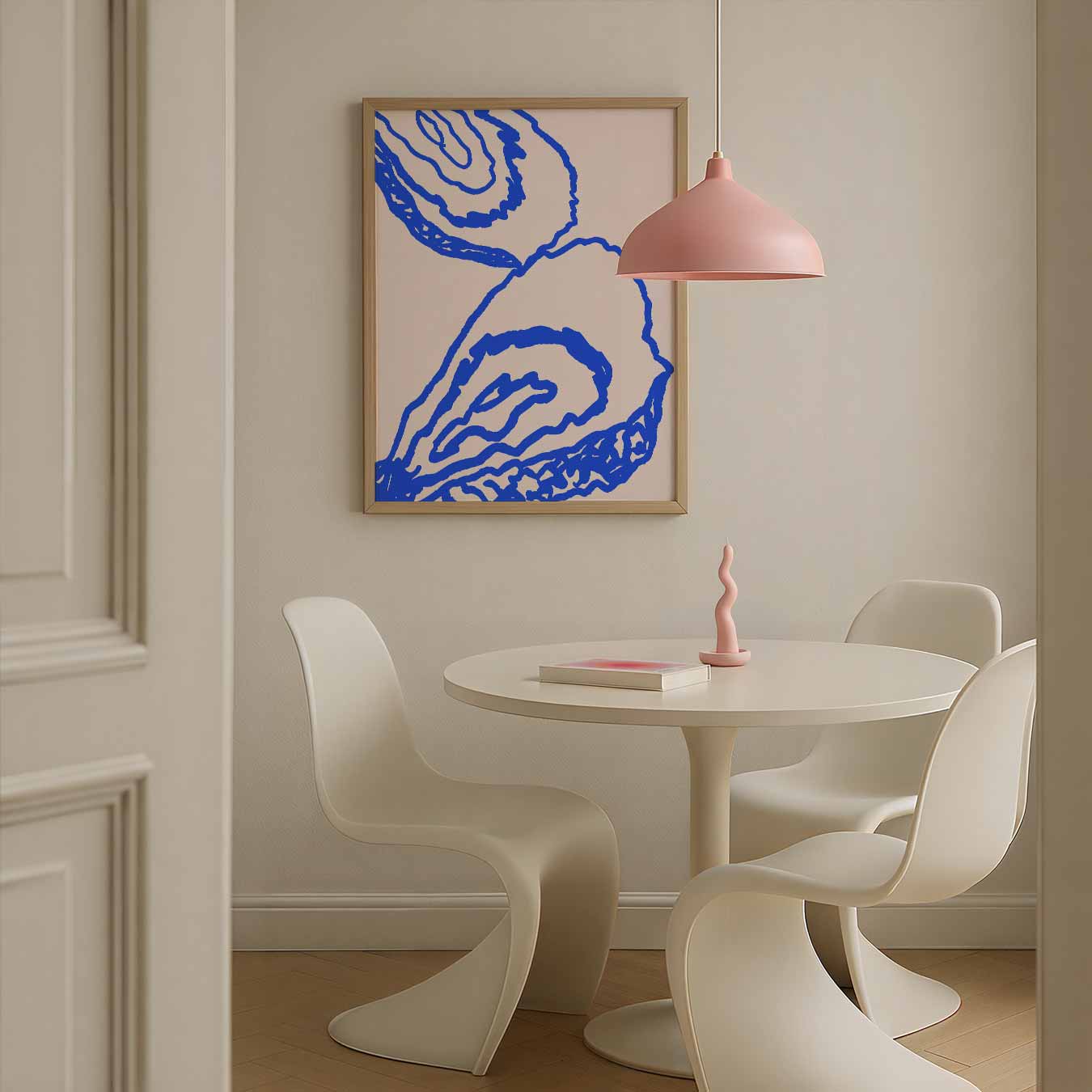 Elegante Oesterlijnen Poster