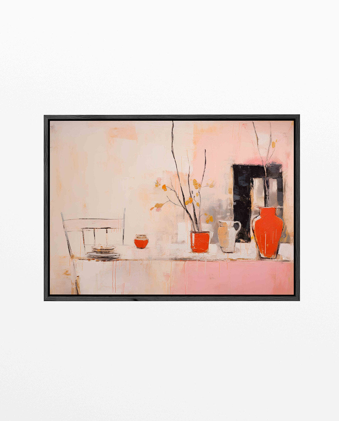 Stilleven met vazen Kunstwerk