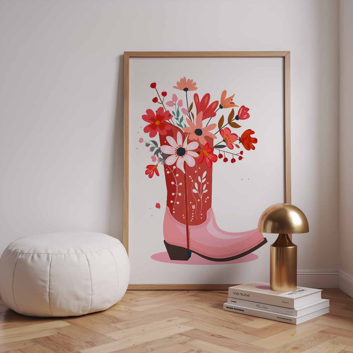 Bloemenlaars Kunstprint Poster