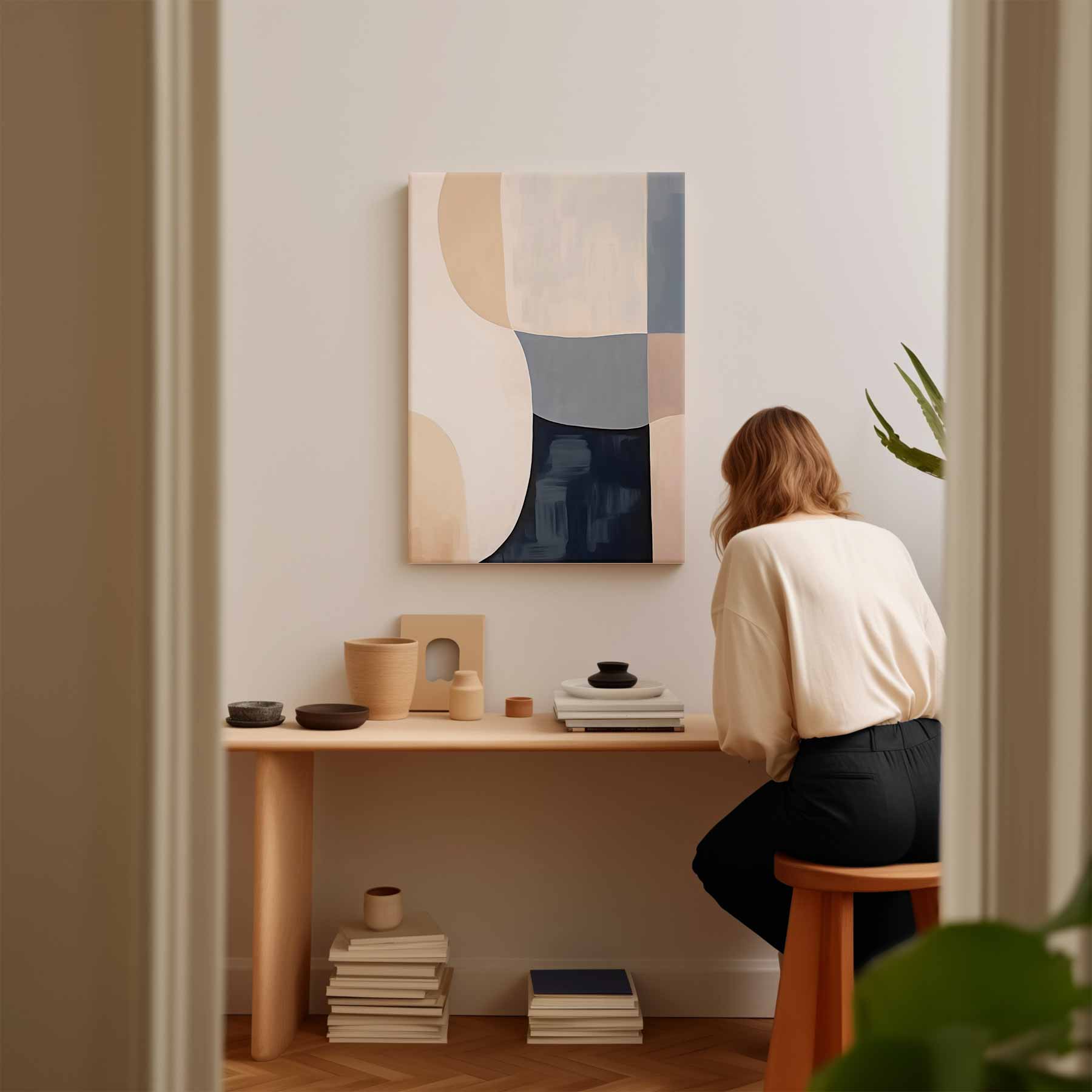 Subtiele Harmonie Kunstwerk-canvas-dibond-plexiglas-wanddecoratie-WallArtistic