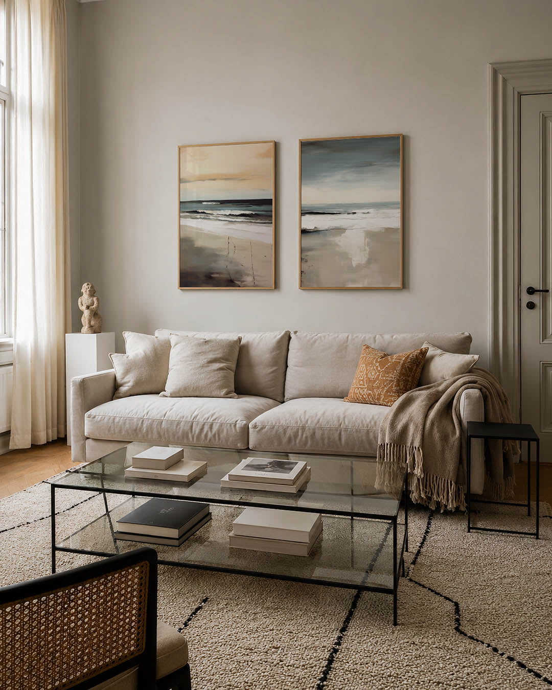 Zee en strand Posterset