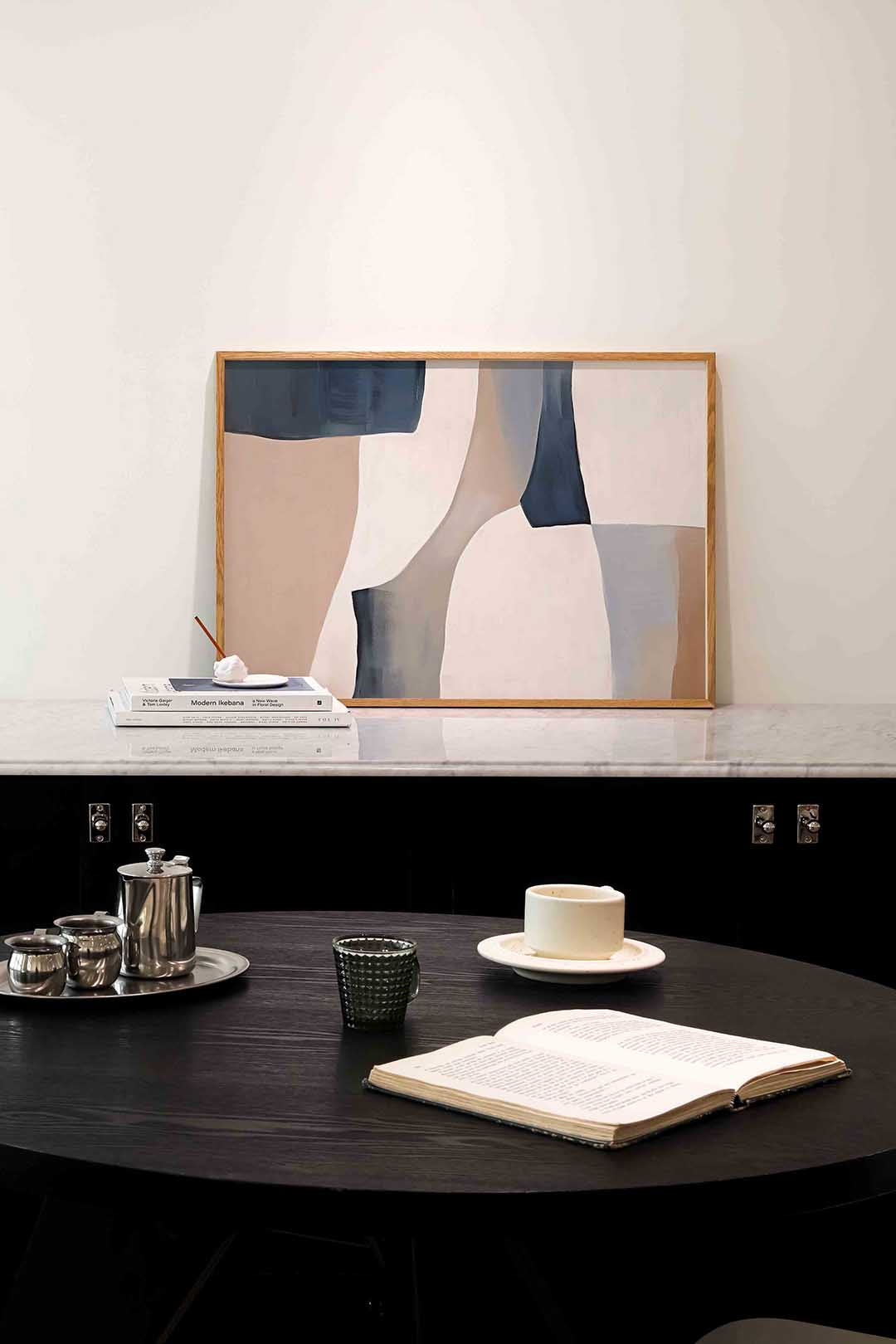 Abstracte vormen Poster