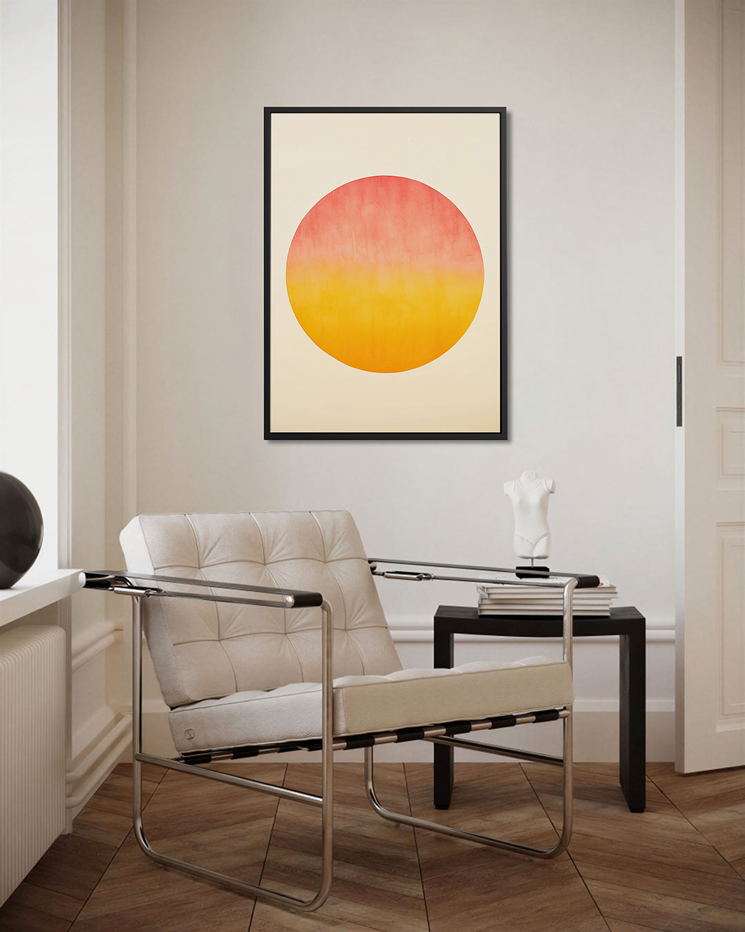 Kleurrijke cirkel Kunstwerk