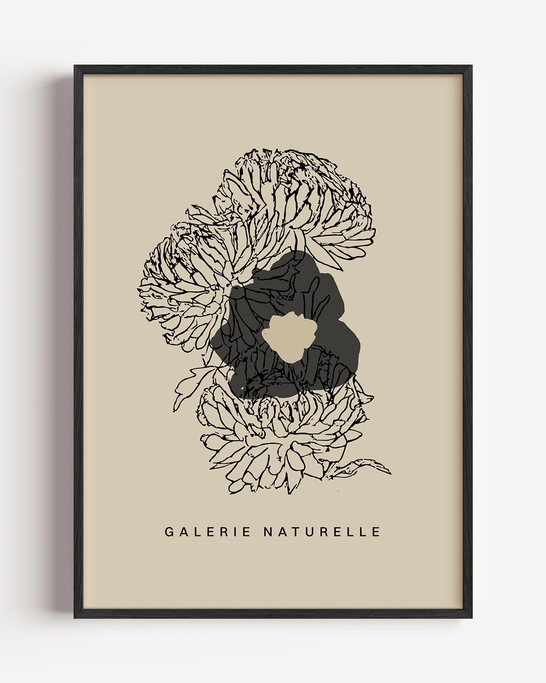Botanische Chic Wandposter-WallArtistic