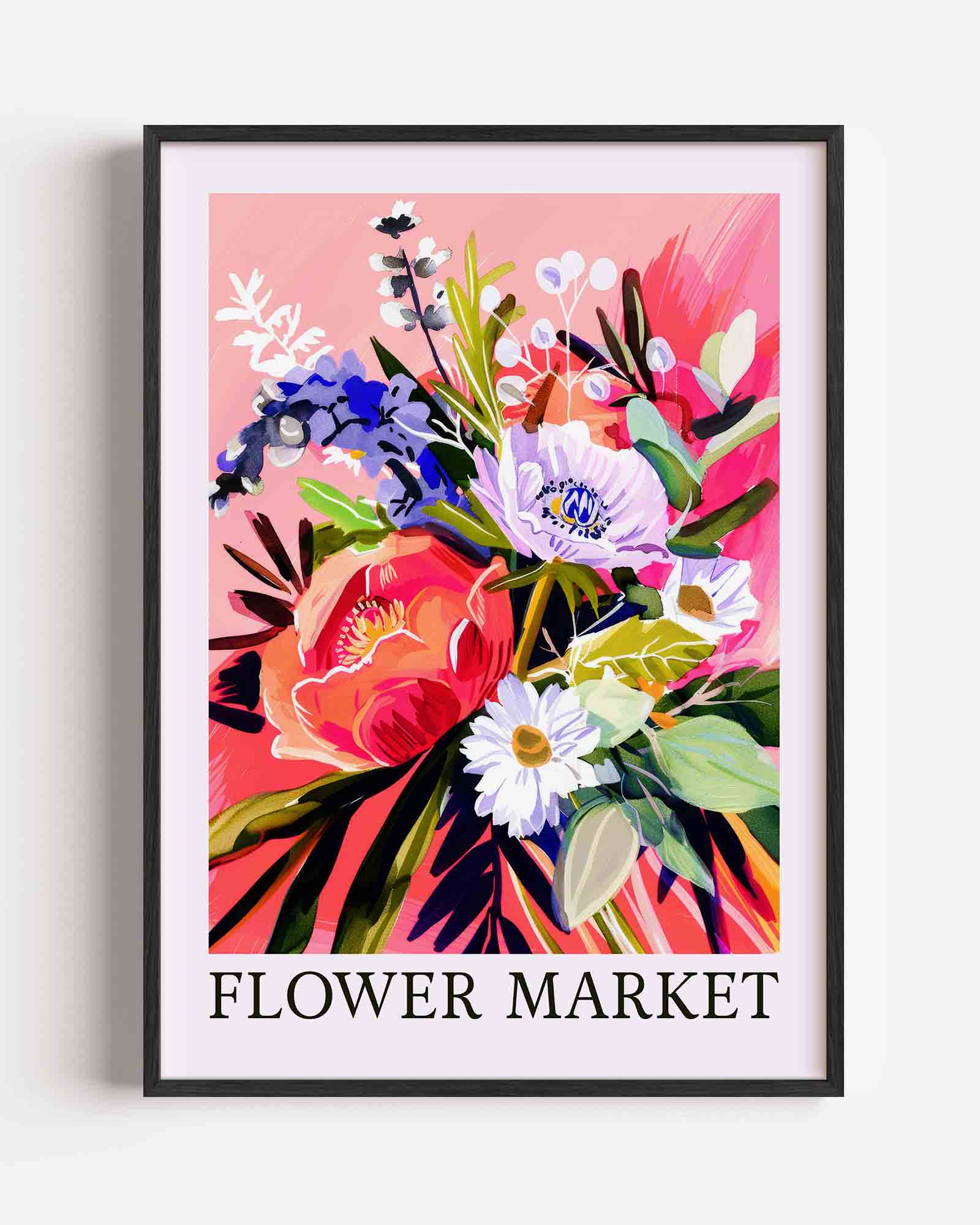 Bloemenboeket Poster