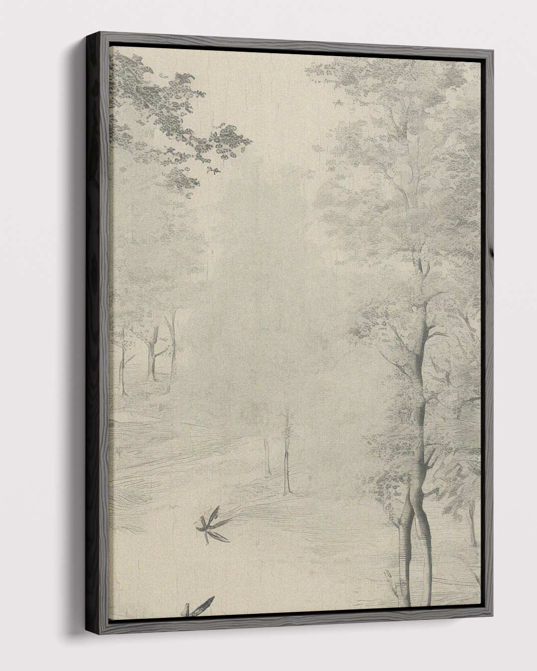 Mystieke Boswandeling Kunstwerk-canvas-dibond-plexiglas-wanddecoratie-WallArtistic