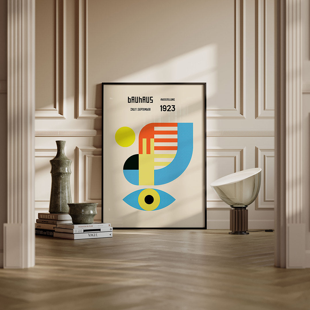 Vorm en kleurvlakken Poster