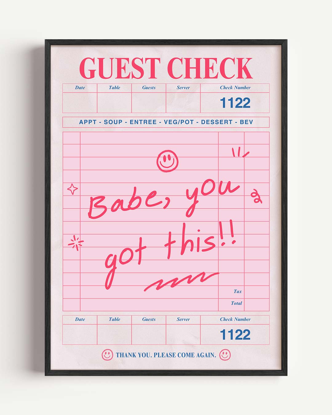 Inspirerende Retro Poster