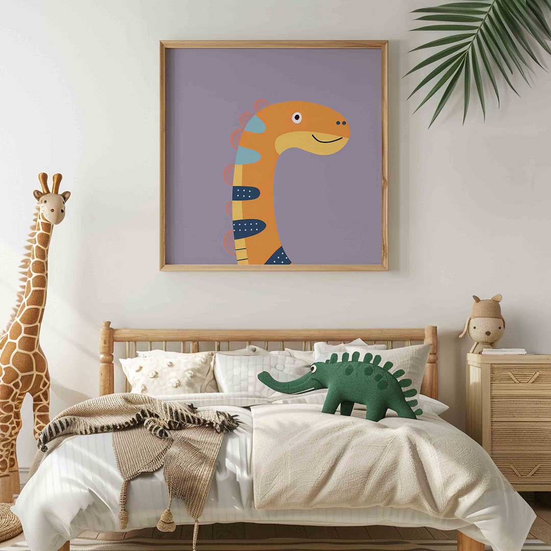 Dinosaurus illustratie Poster