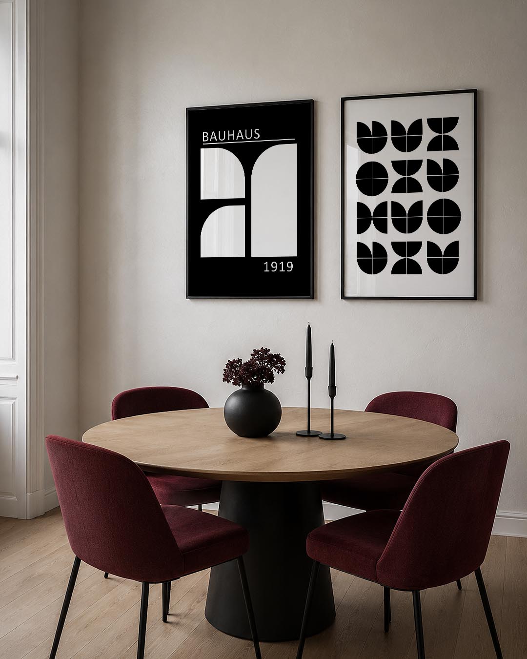 Vormen en vlakken Posterset