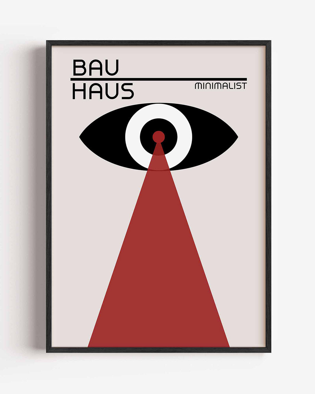 Oog en stralen Poster