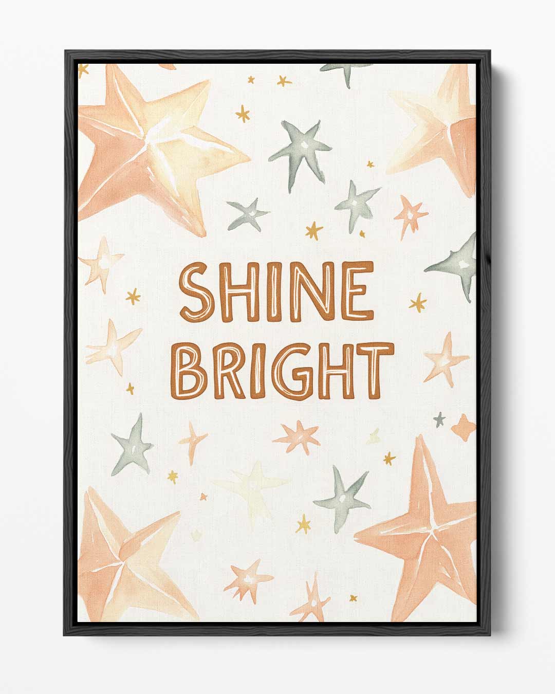 Inspirerende Sterrenposter Kunstwerk-canvas-dibond-plexiglas-wanddecoratie-WallArtistic