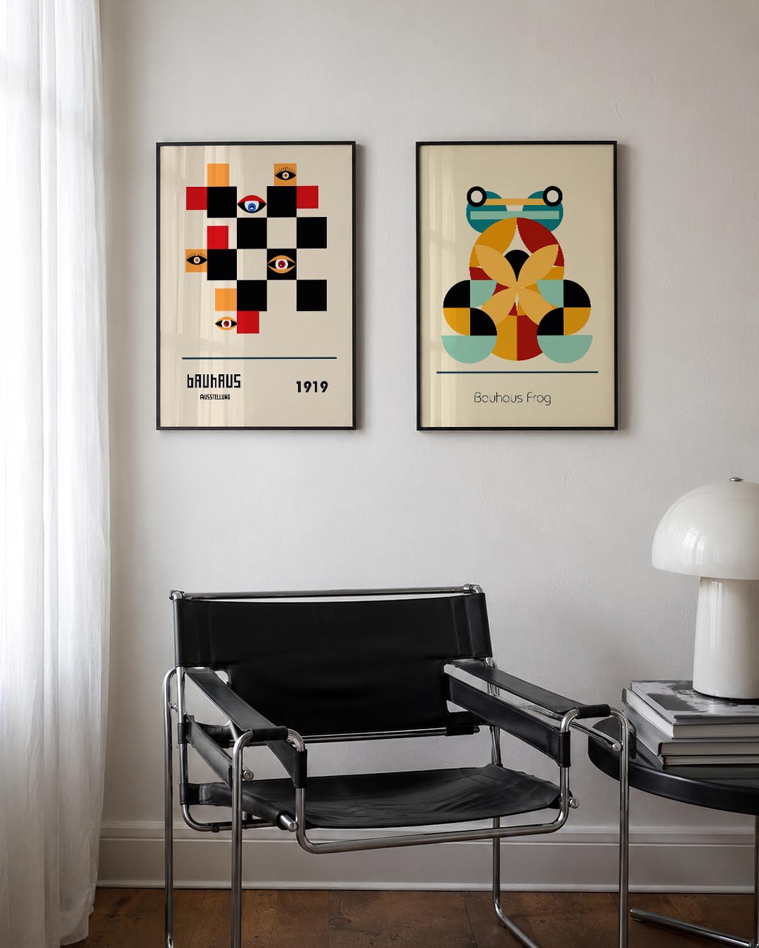Oog en vlak Posterset