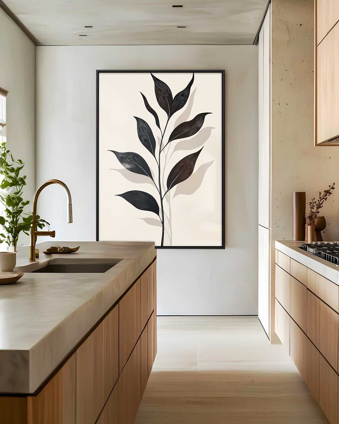 Natuurlijke Elegantie Wanddecoratie Kunstwerk-canvas-dibond-plexiglas-wanddecoratie-WallArtistic