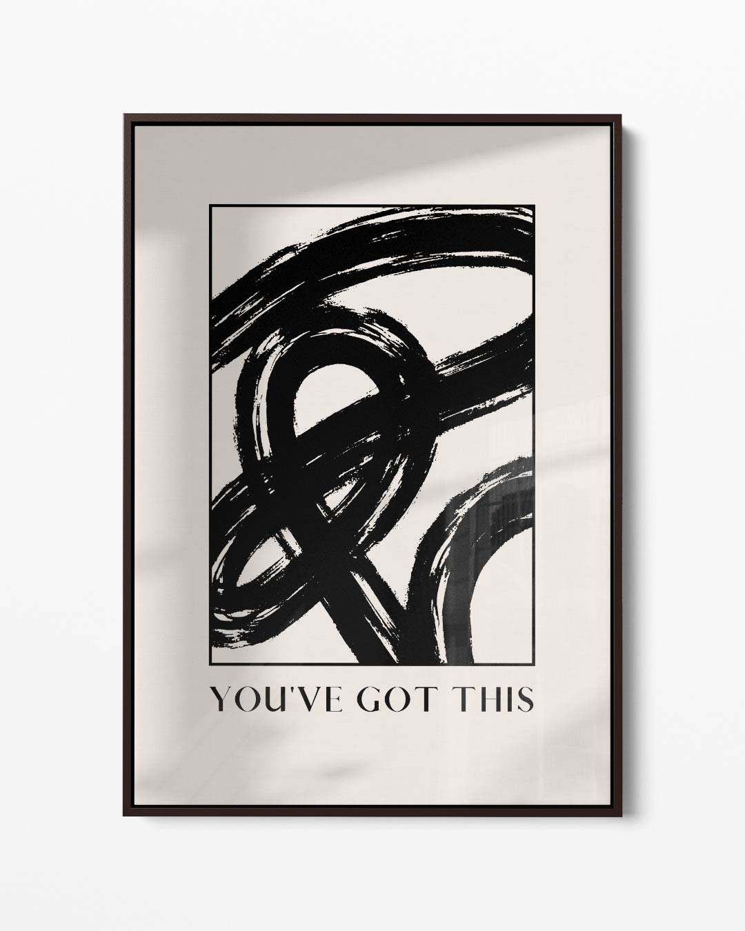 Motivatie Poster "You've Got This Kunstwerk-canvas-dibond-plexiglas-wanddecoratie-WallArtistic