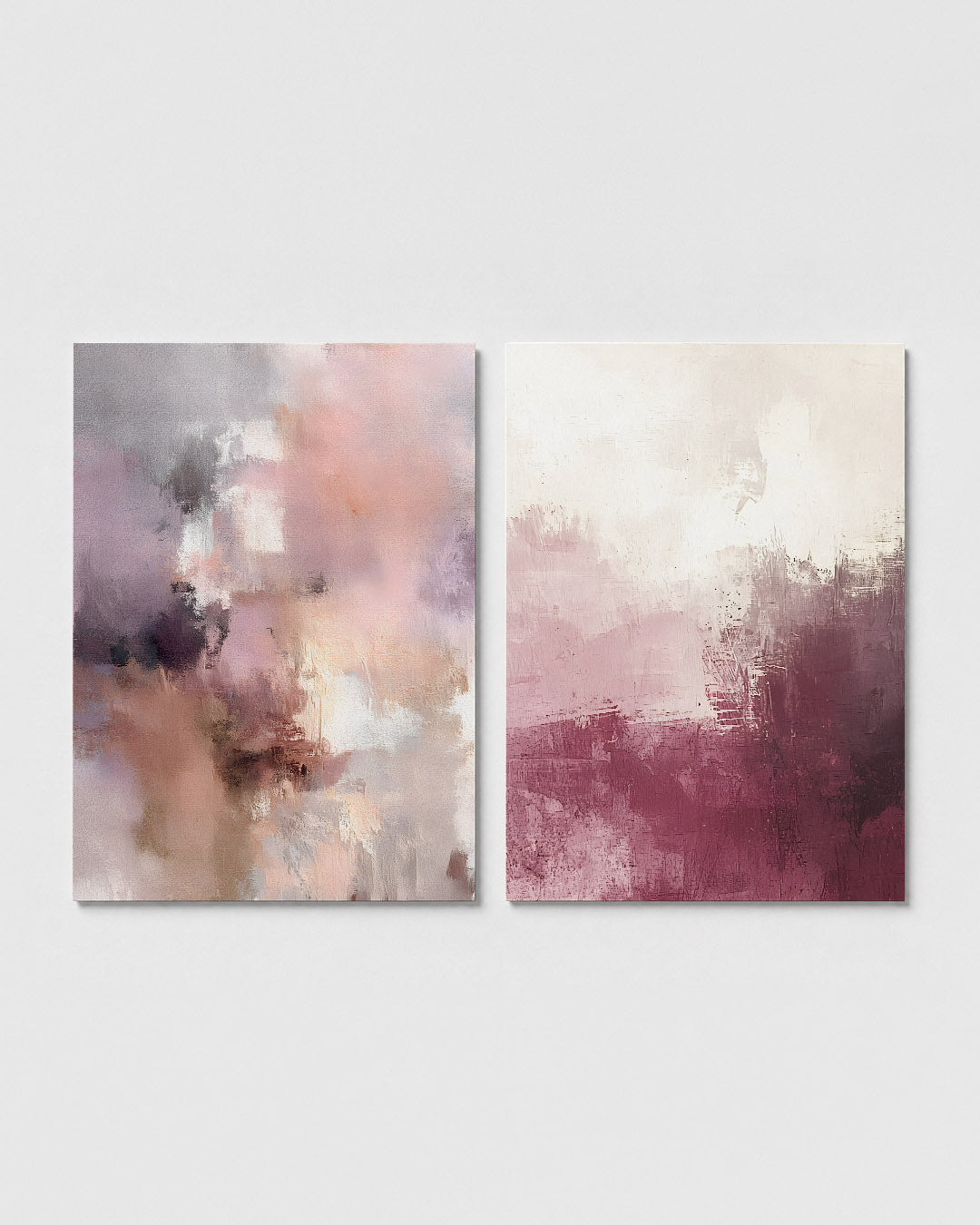 Zachte kleurenmix Posterset