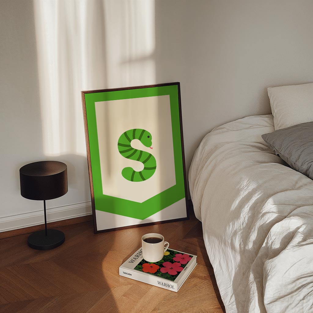 Slangenletter Poster