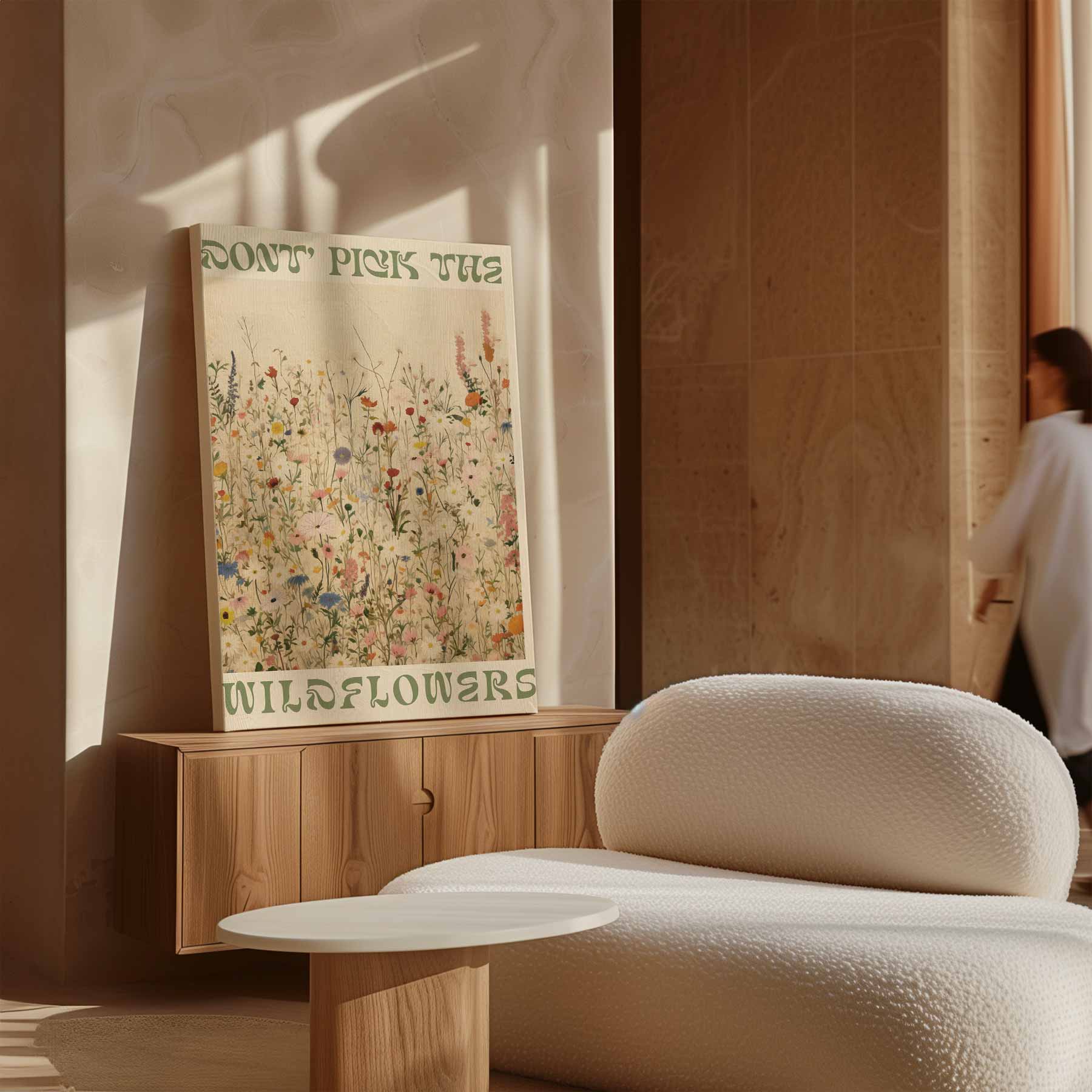 Wilde Bloemen Velden Kunstprint Kunstwerk-canvas-dibond-plexiglas-wanddecoratie-WallArtistic