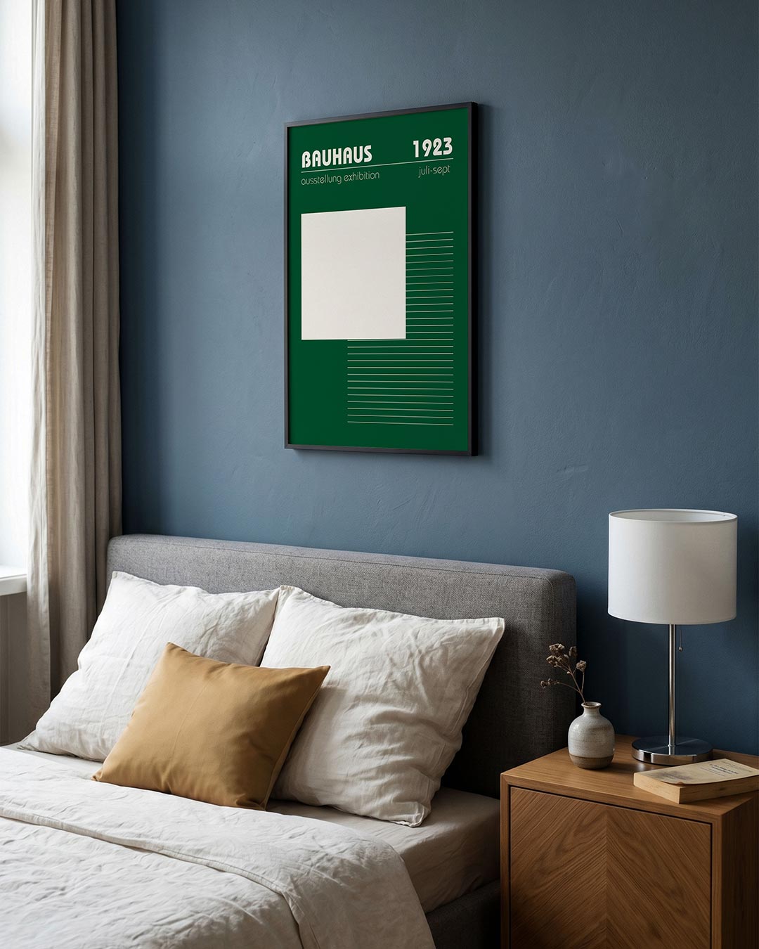 Lijnen en vlakte Poster