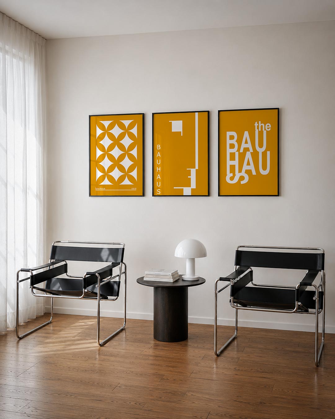 Vormritme en kleur Posterset
