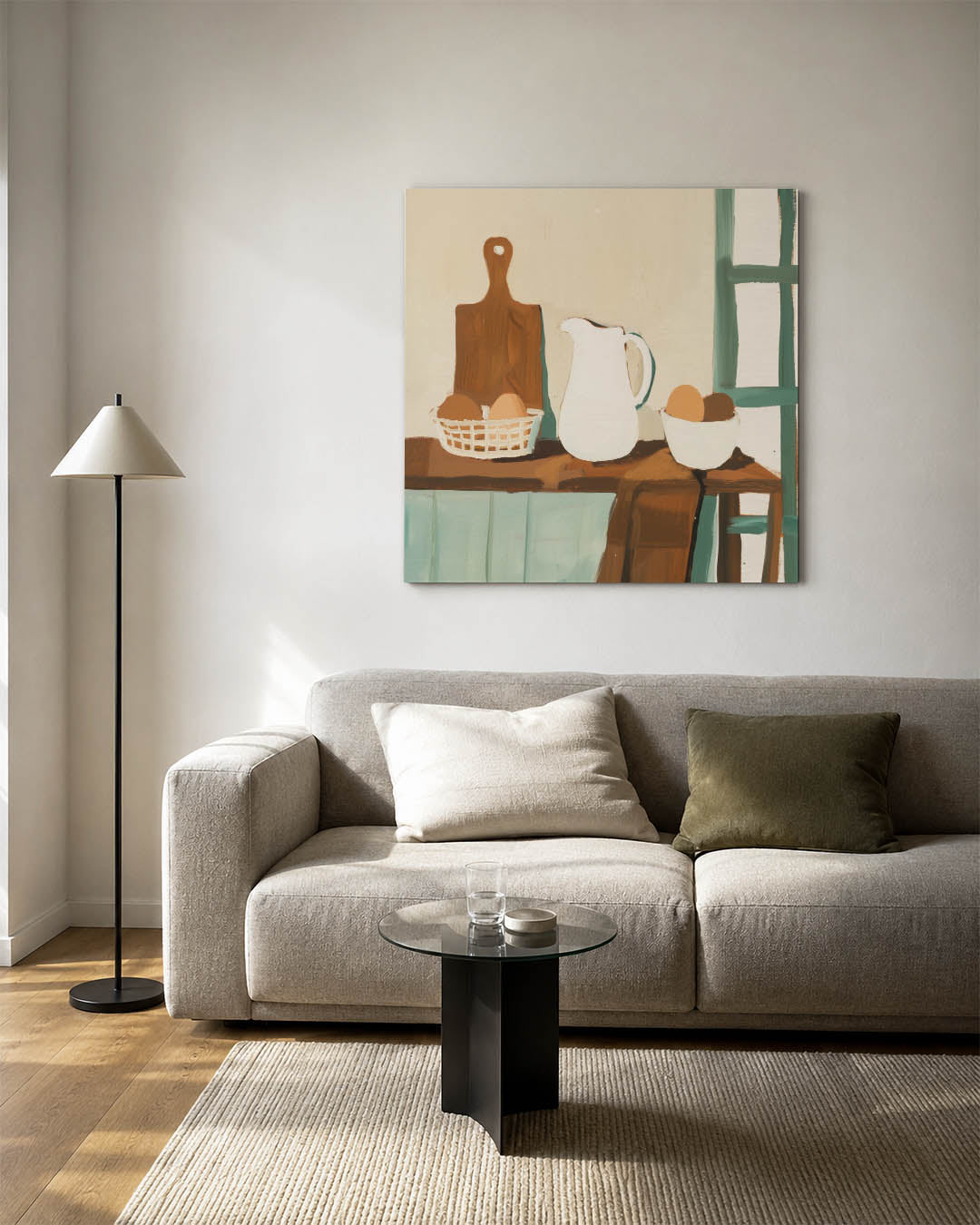 Keukenscène Kunstwerk