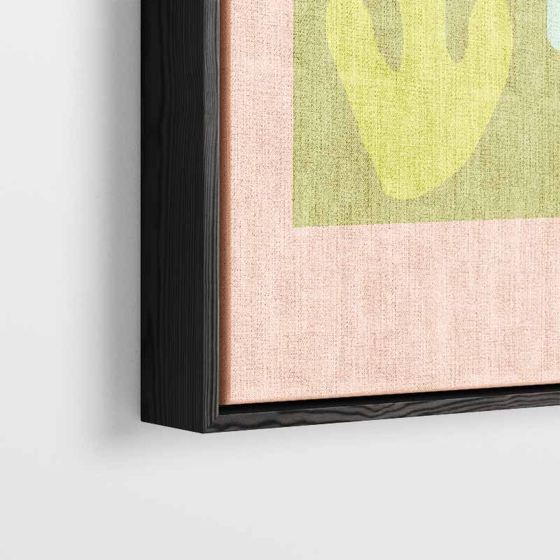 Speelse Pastelvormen Kunstwerk-canvas-dibond-plexiglas-wanddecoratie-WallArtistic