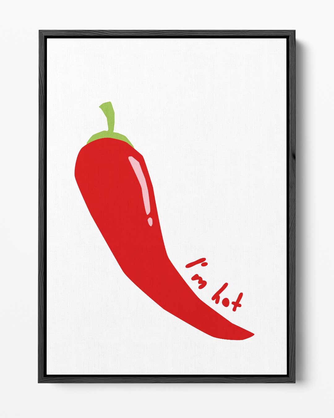 Pittige Paprika Kunstwerk-canvas-dibond-plexiglas-wanddecoratie-WallArtistic