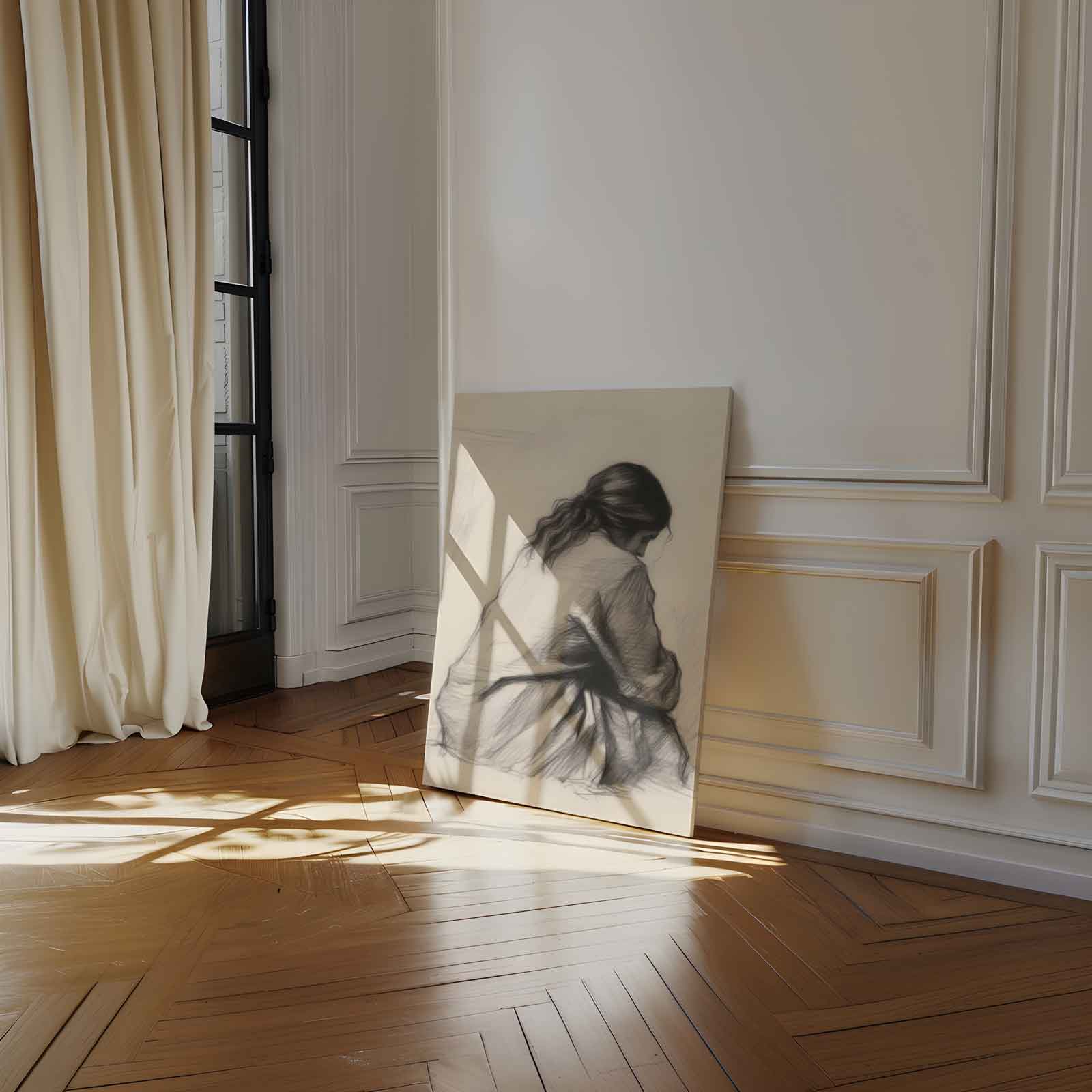 Zachte Stilte Kunstwerk-canvas-dibond-plexiglas-wanddecoratie-WallArtistic