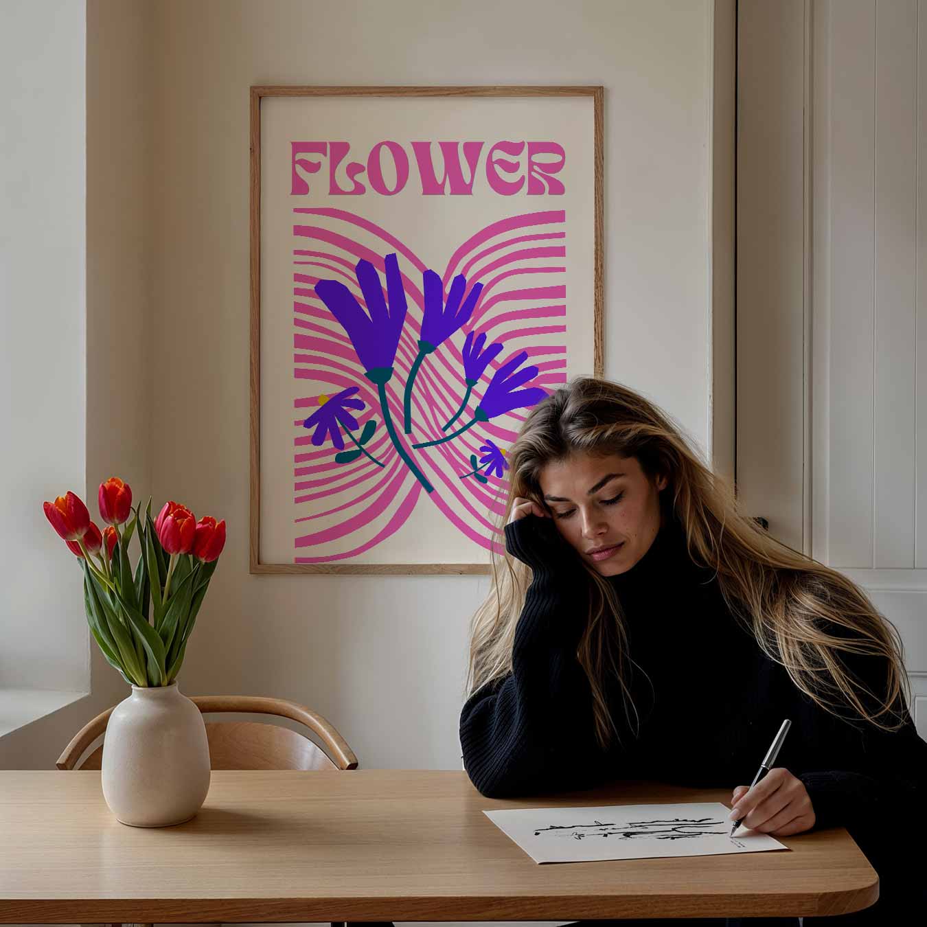 Bloemenmagie Poster