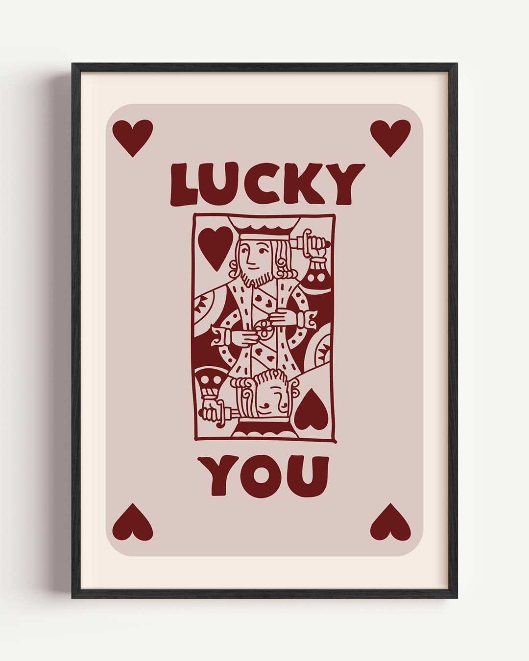 Lucky You Speelkaart Poster