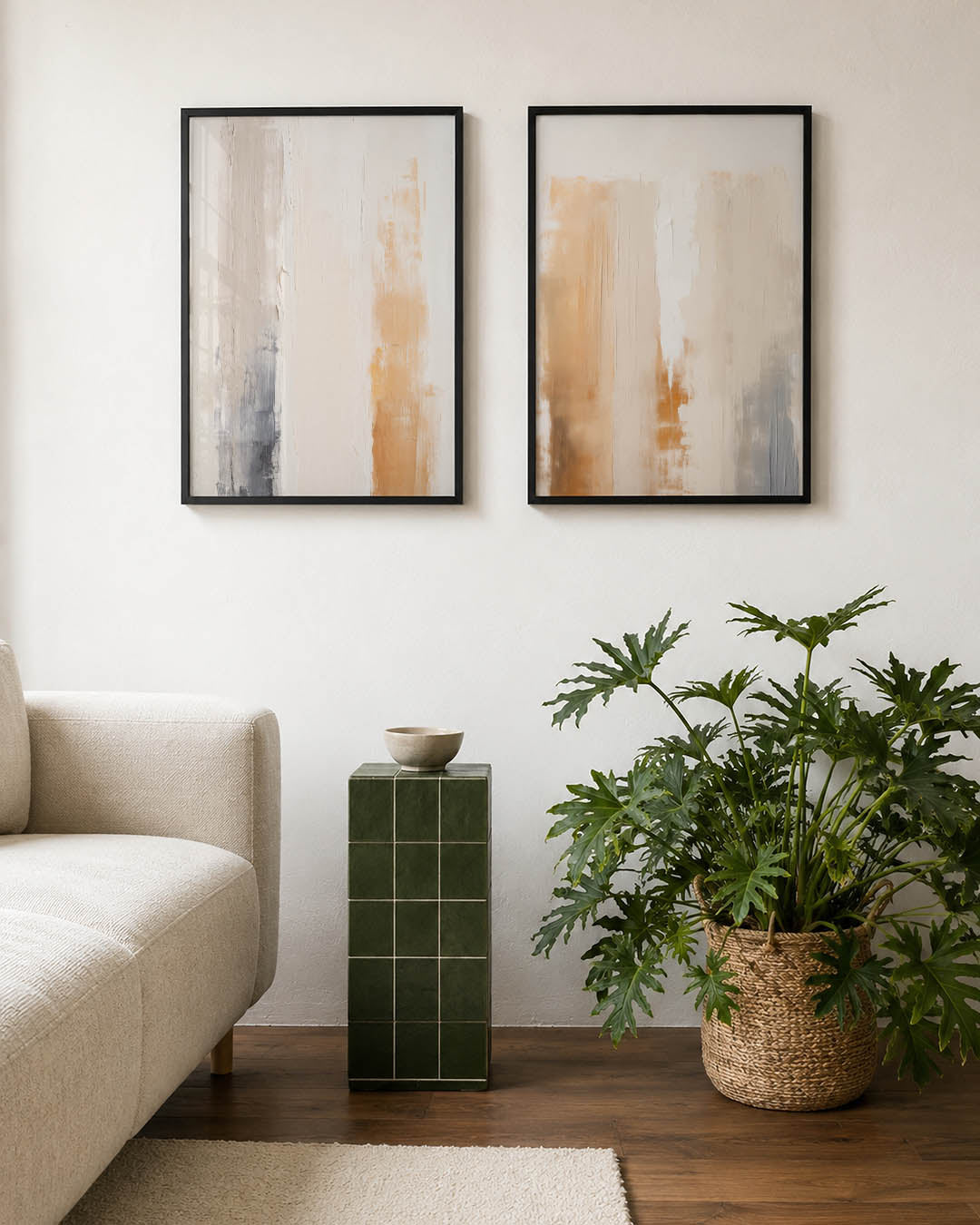 Zachte kleurvlakken Posterset
