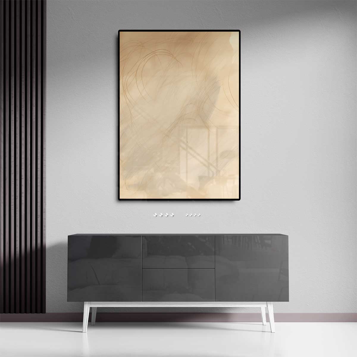Whispering Dreams in Sepia Kunstwerk-canvas-dibond-plexiglas-wanddecoratie-WallArtistic