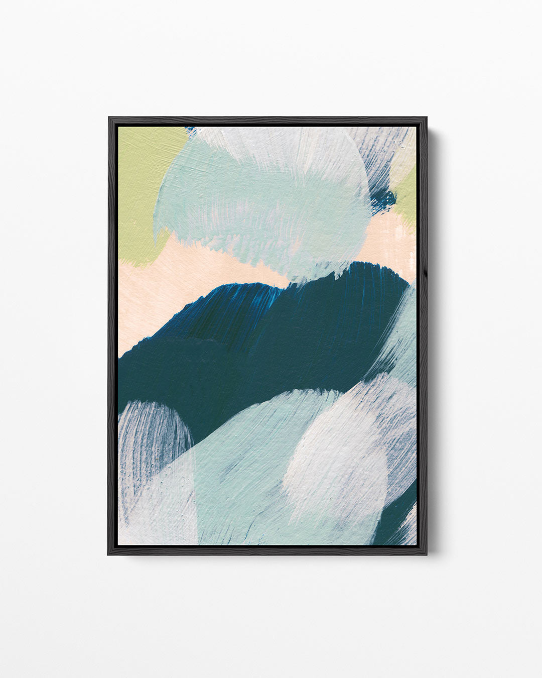 Dynamische kleurvlakken Kunstwerk