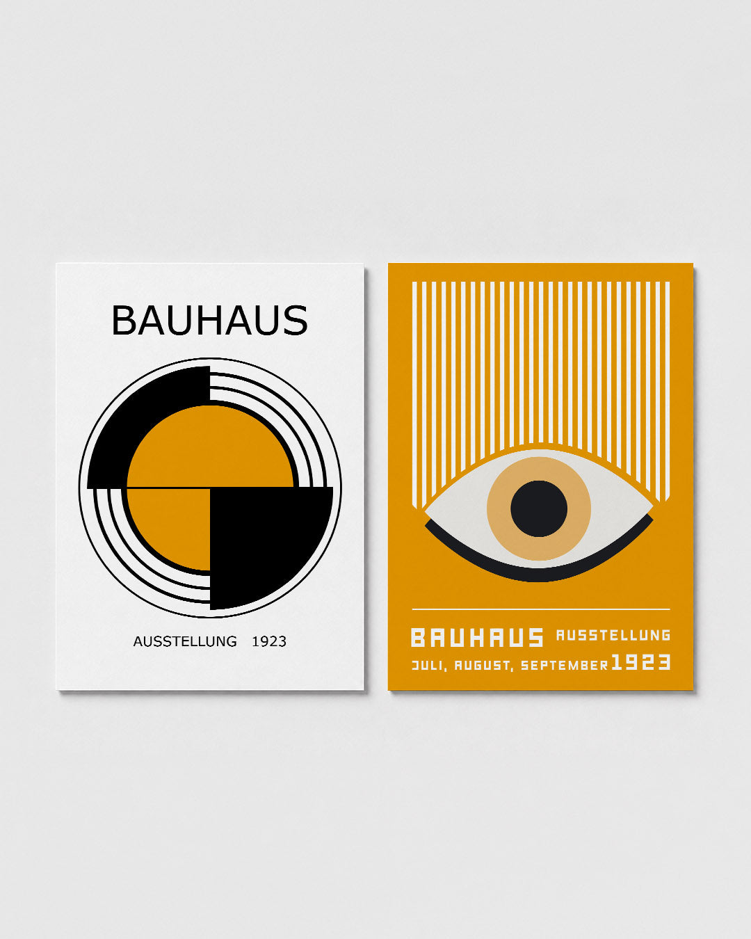 Cirkelstructuur en lijnen Posterset