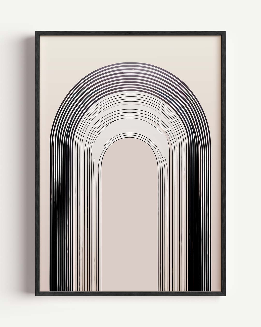 Moderne Boog Abstract Poster
