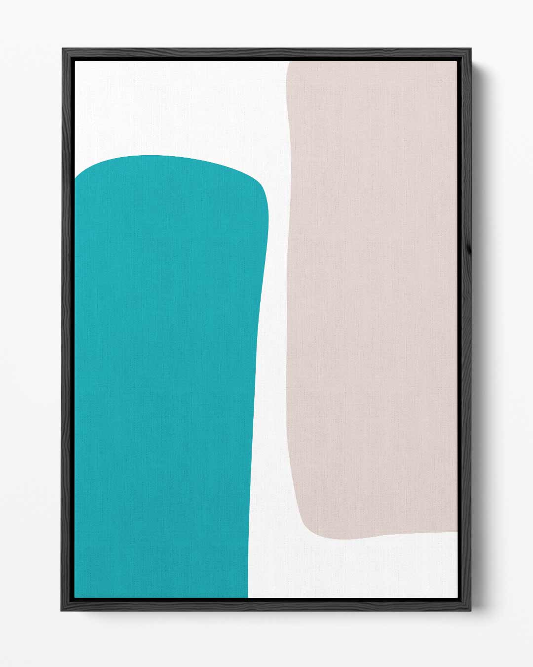 Vloeiende Vormen Duet Kunstwerk-canvas-dibond-plexiglas-wanddecoratie-WallArtistic