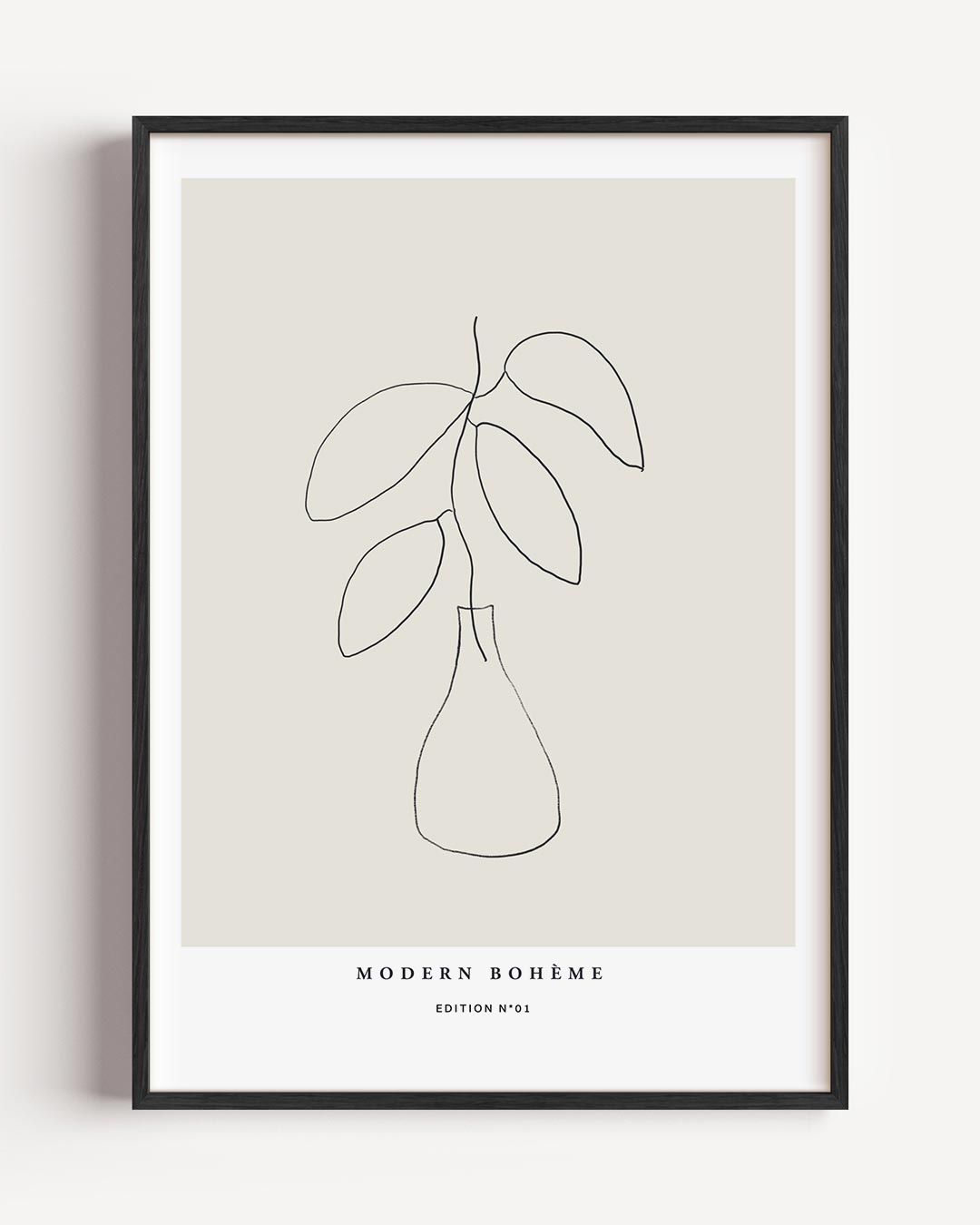 Boho Chic Lijntekening Poster-WallArtistic