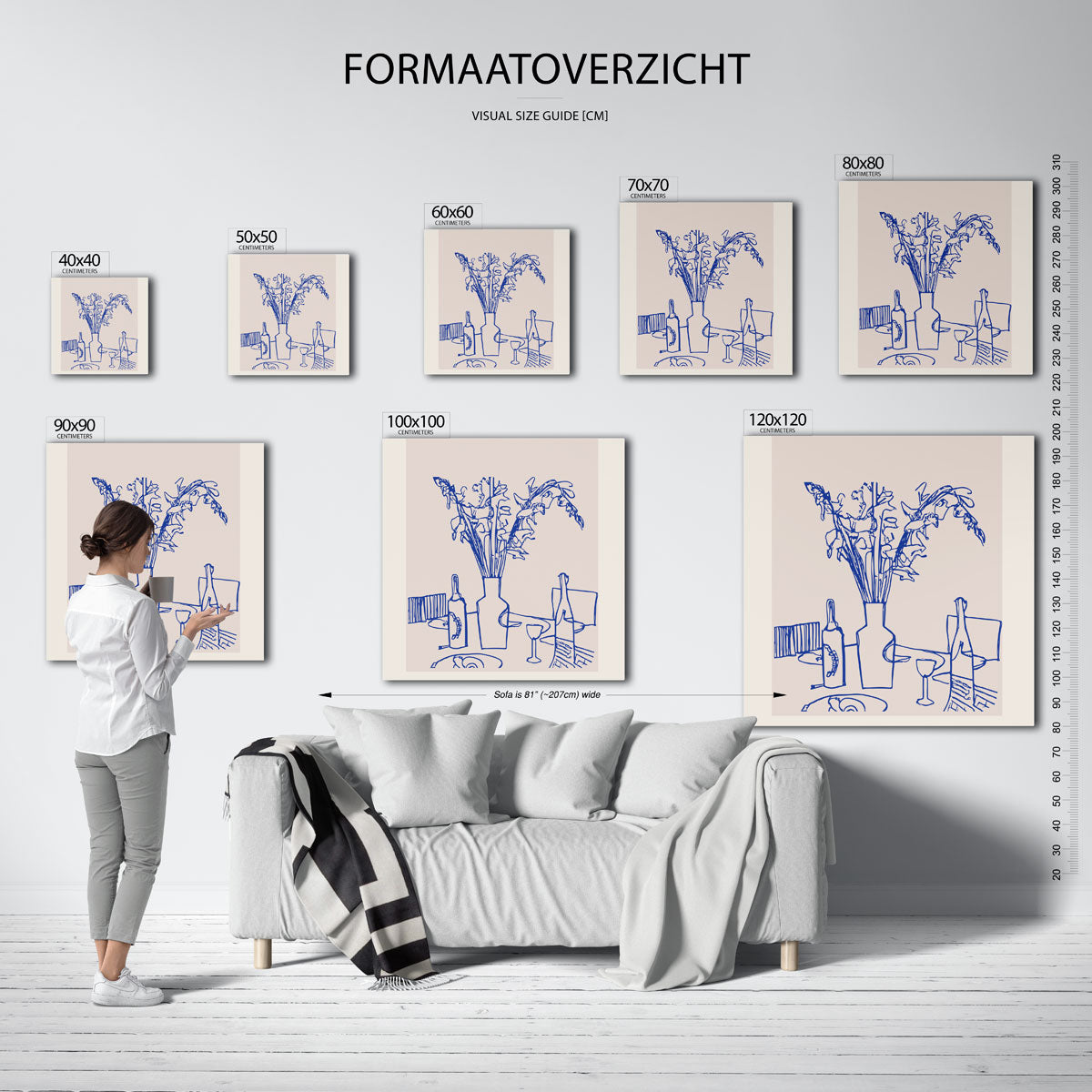 Stilleven met bloemen Poster