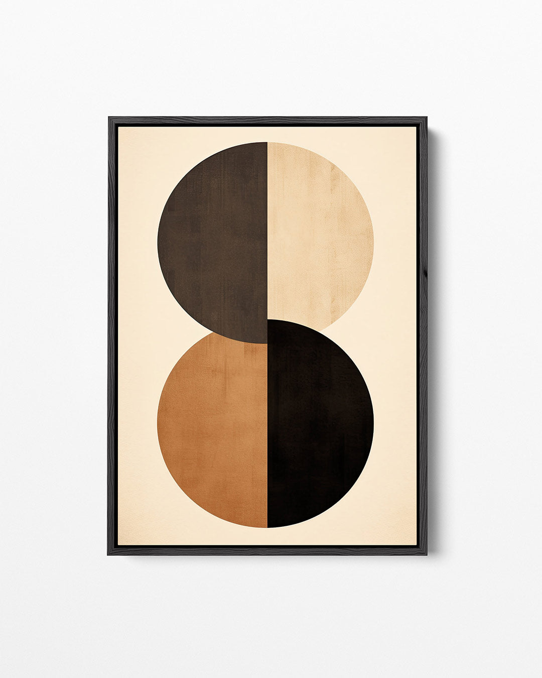 Geometrische cirkelcompositie Kunstwerk