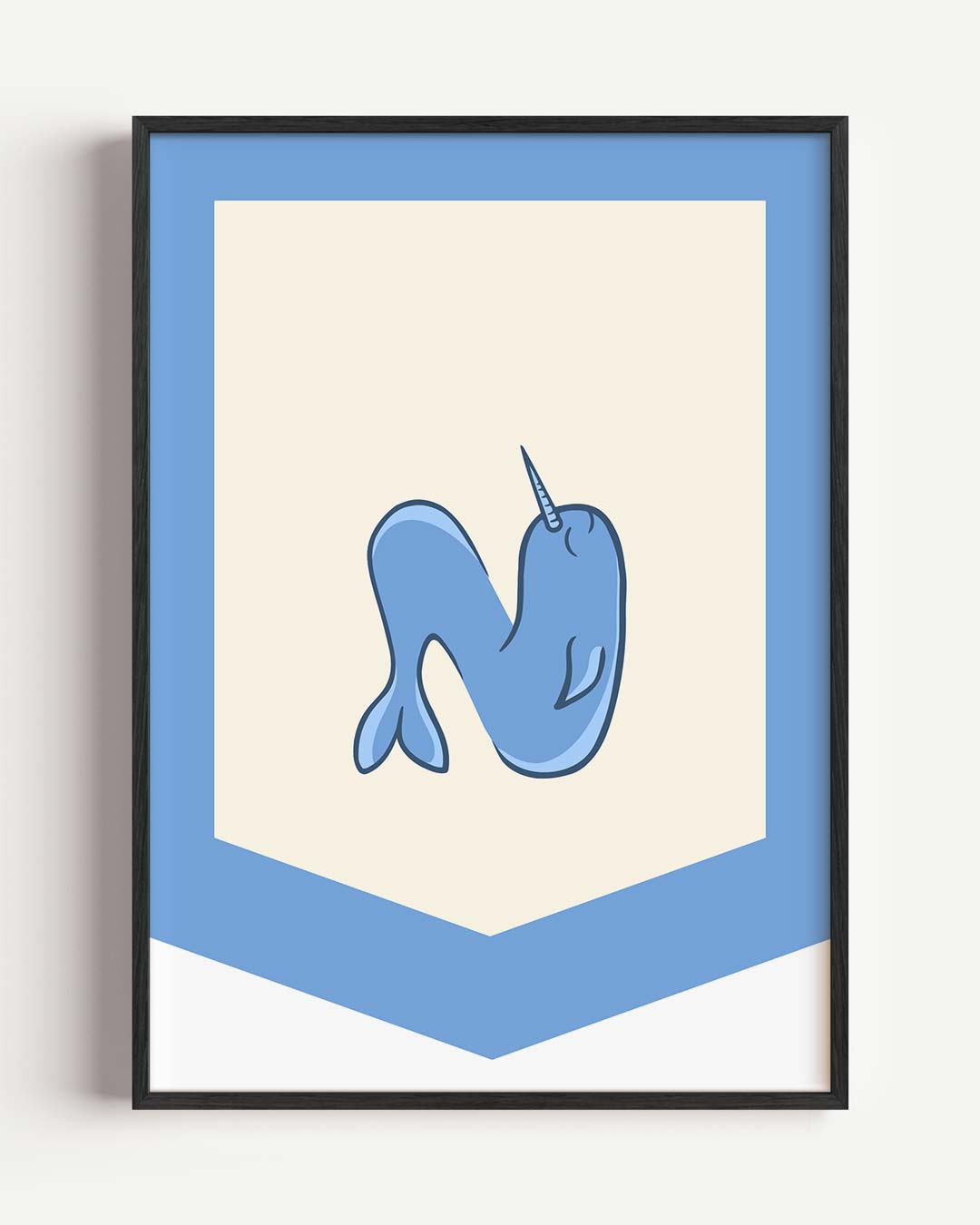 Magische Narwal Poster