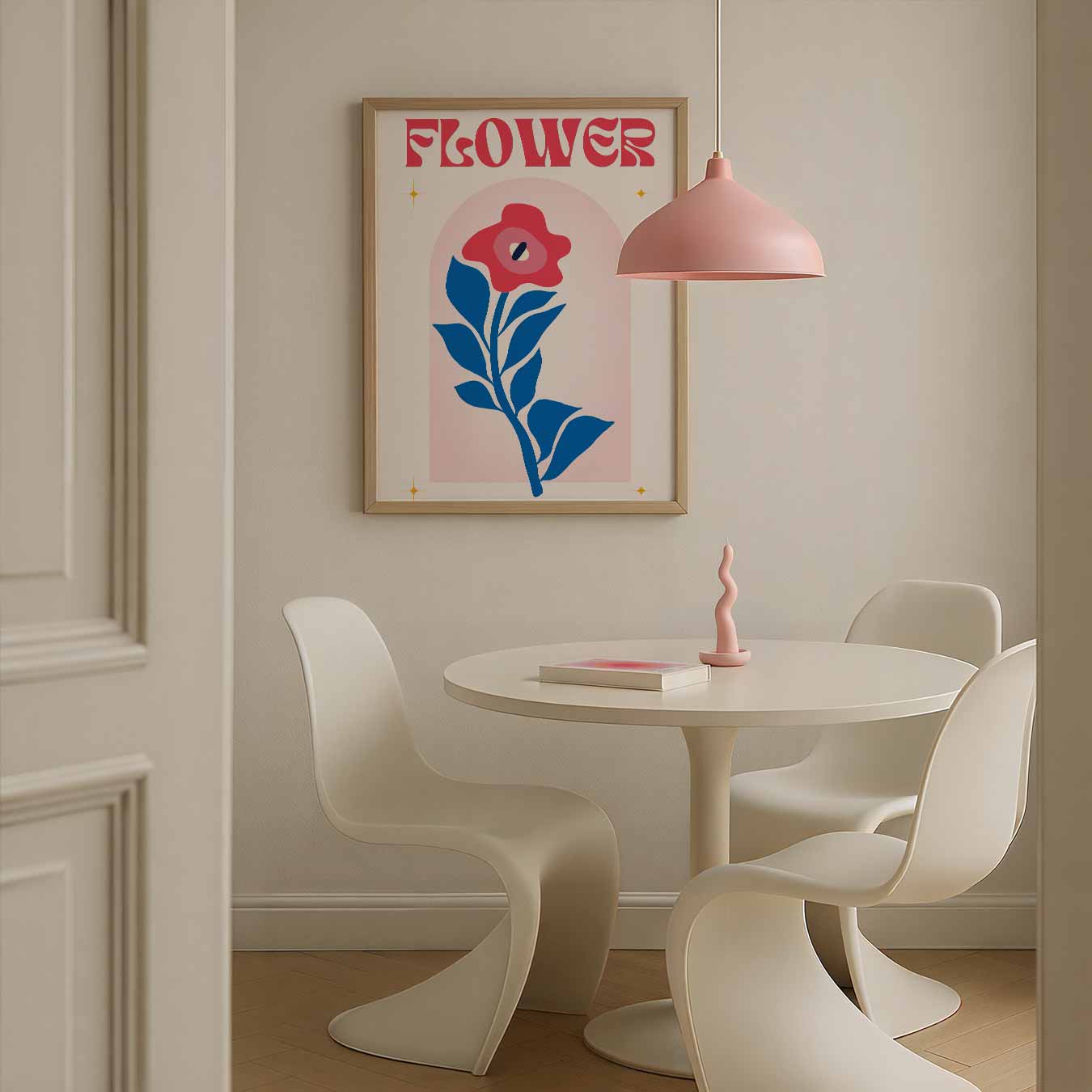 Vrolijke Bloemenpracht Poster