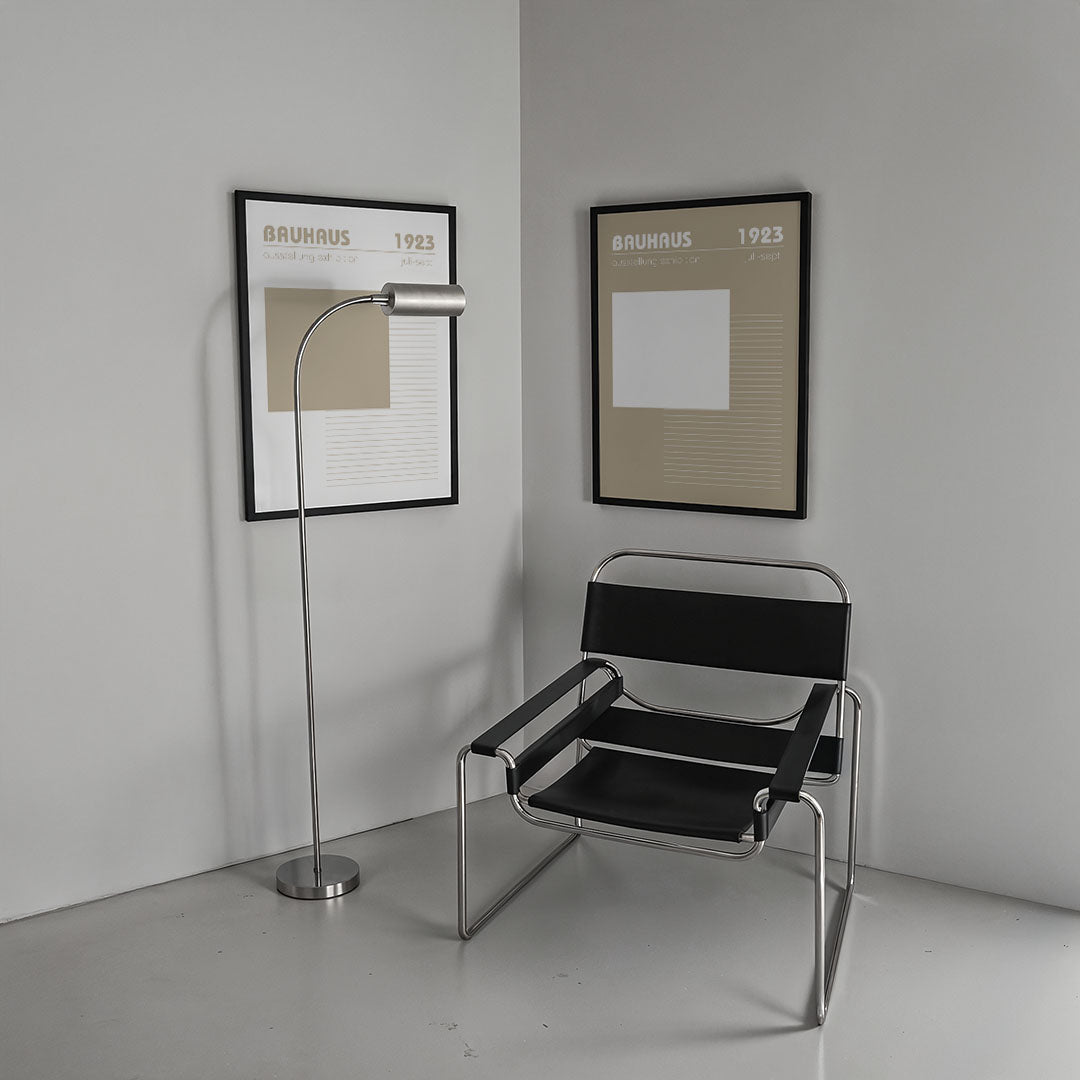 Strakke lijnenspel Posterset