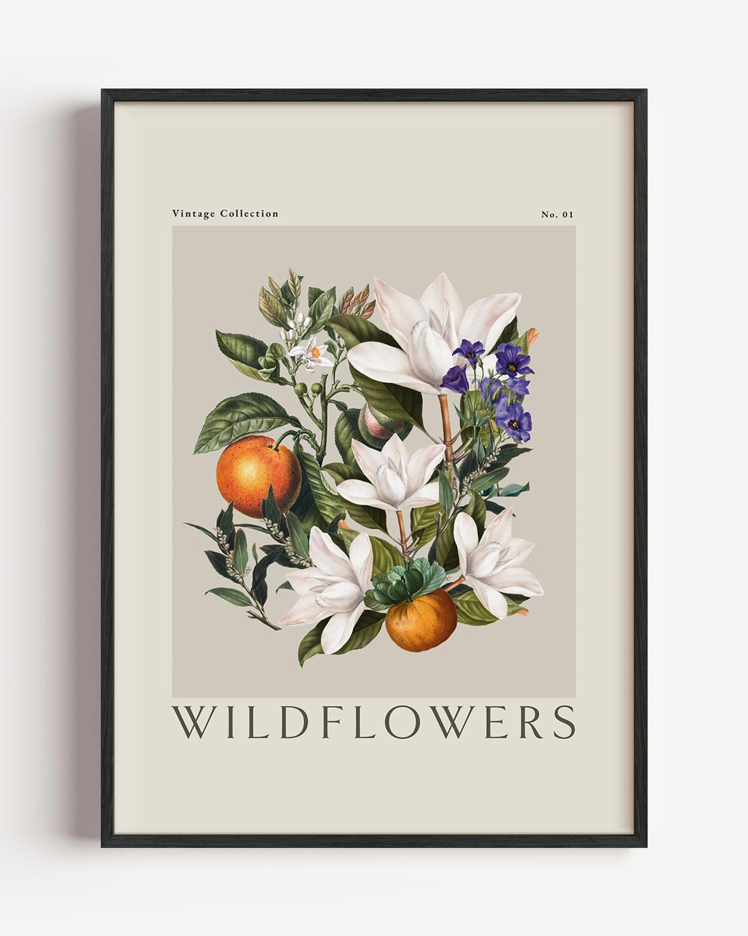 Vintage Bloemenpracht Poster-WallArtistic