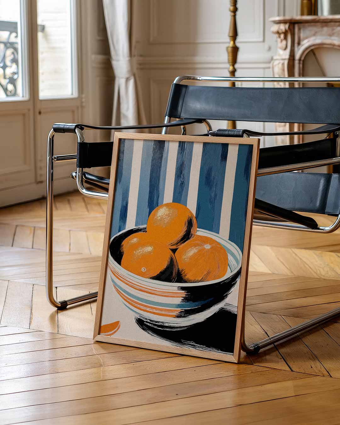 Citrusfrisse Sinaasappelkom Poster