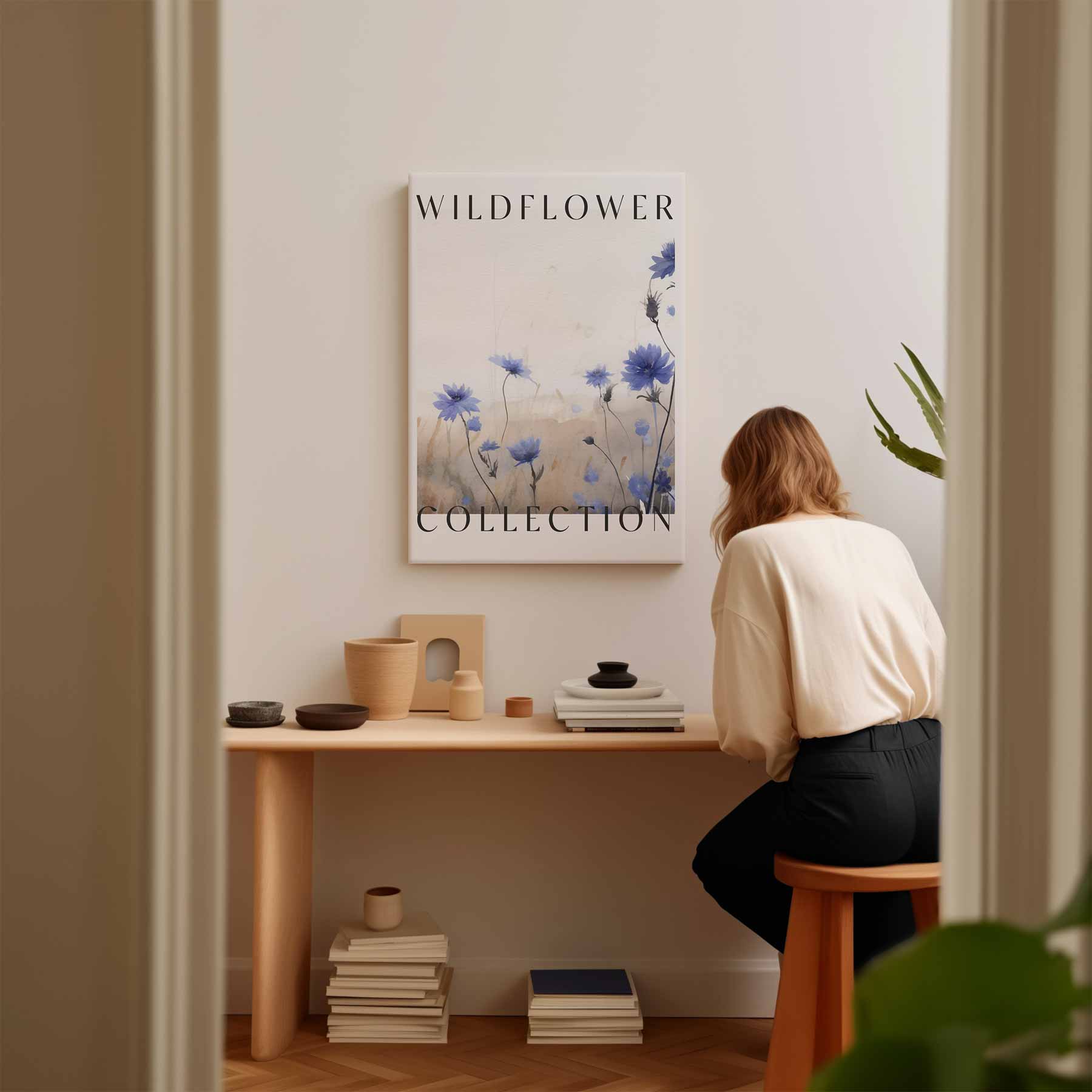 Wildflower Droomland Kunstwerk-canvas-dibond-plexiglas-wanddecoratie-WallArtistic