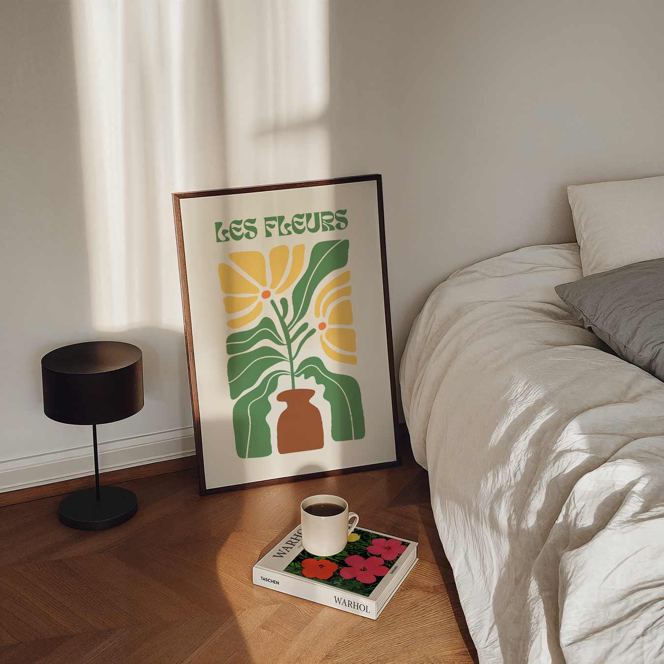 Bloemrijke Vaas Poster