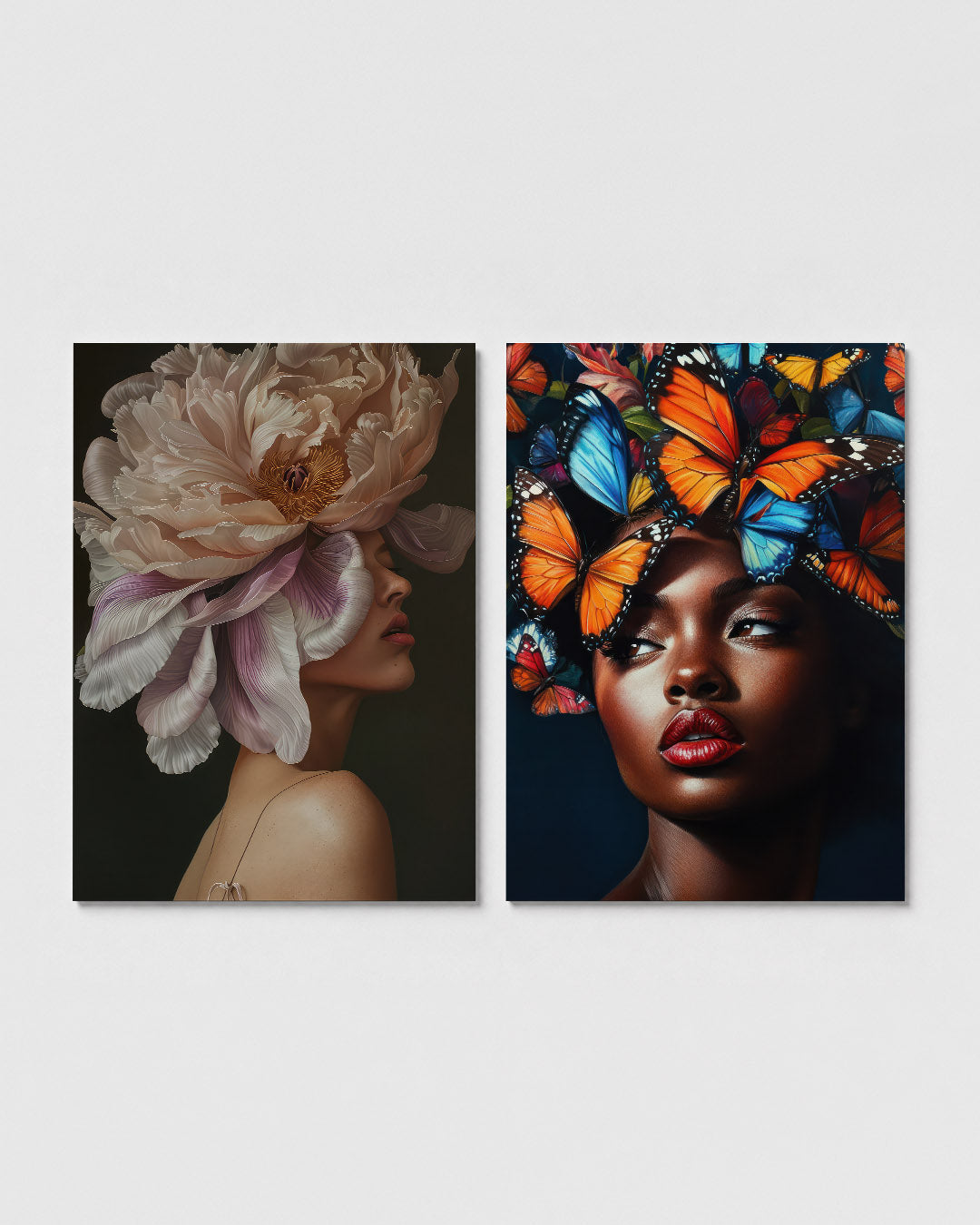 Bloemrijke elegantie Posterset