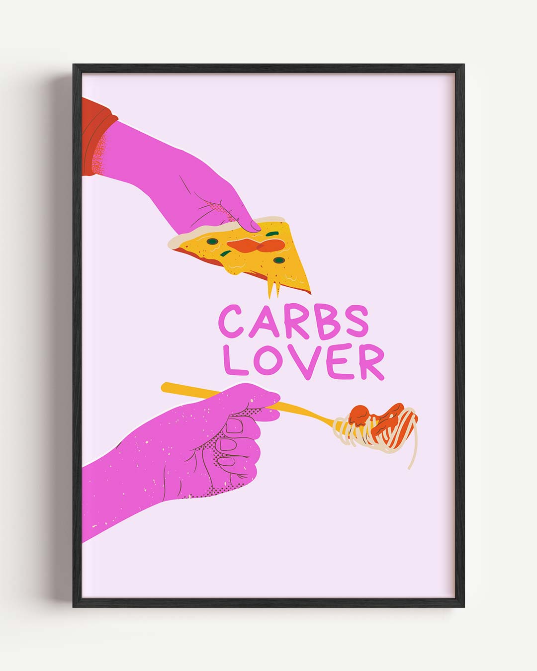 Carbs Lover Poster