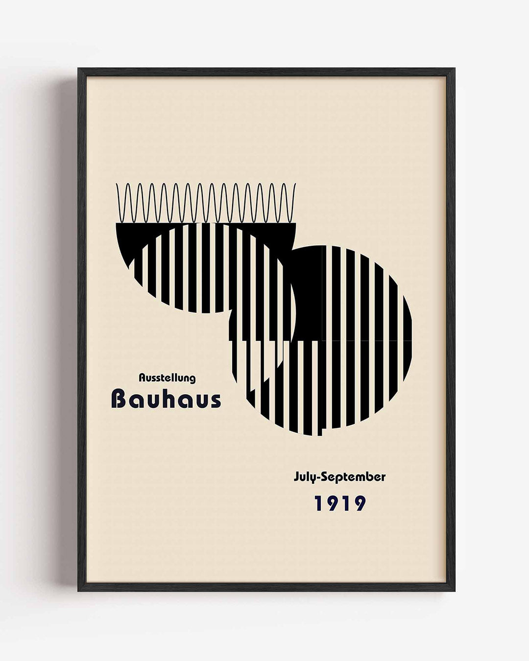 Lijnen en vlakkenspel Poster
