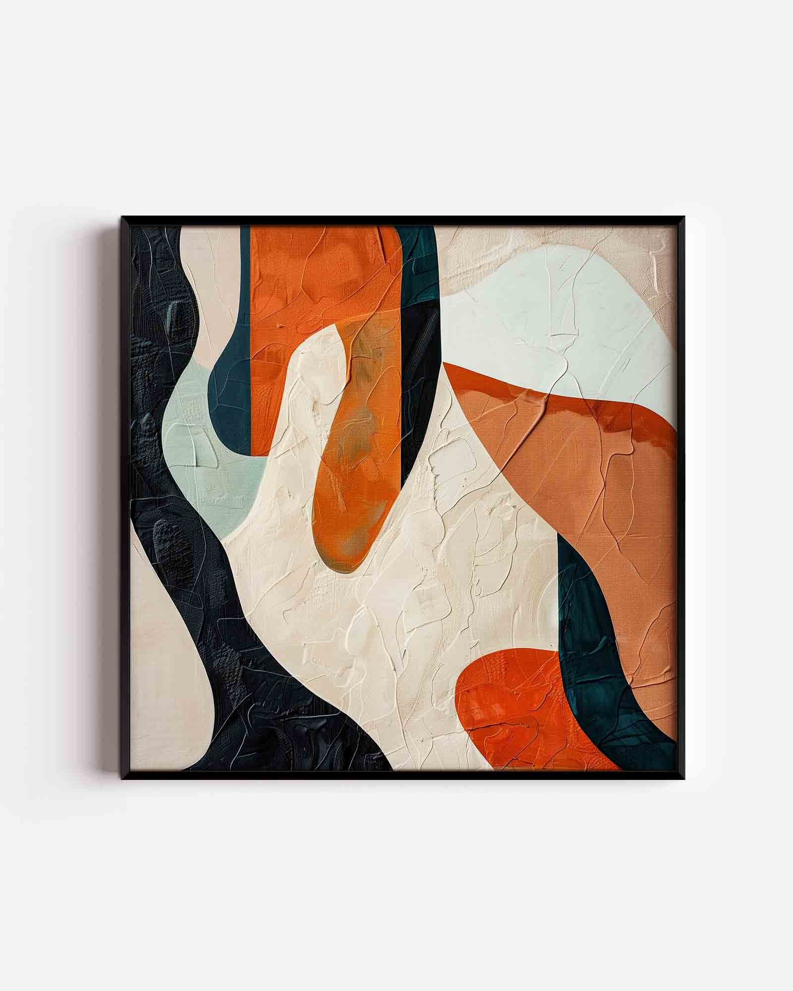 Abstracte vormen Poster